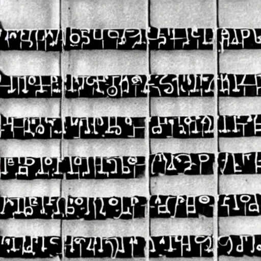 Image similar to an infinite number of monkeys using typewriters