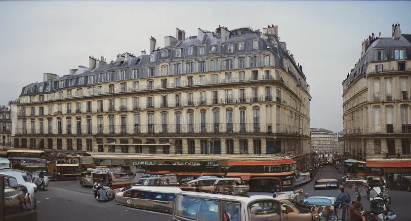 Image similar to Paris!!! in the 1980s!!!! still photograph! kodak kodacolor 200