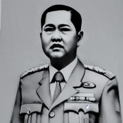 Prompt: soekarno, full body portrait