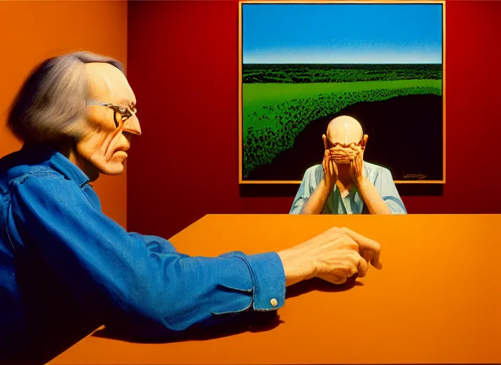 Image similar to a painting so beautiful and universally loved it creates peace on earth, by richard corben by william eggleston by annie leibovitz, fujifilm velvia 5 0. masterpiece. intricate, hyper realism, high detail, octane render, unreal engine, 8 k, by katsuhiro otomo