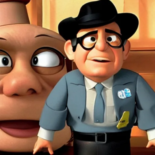 Image similar to <photo hd trending>((danny devito)) as ((inspector gadget)) in ((pixar movie))</photo>