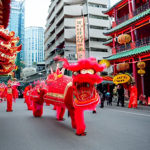 Prompt: chinese new year afternoon
