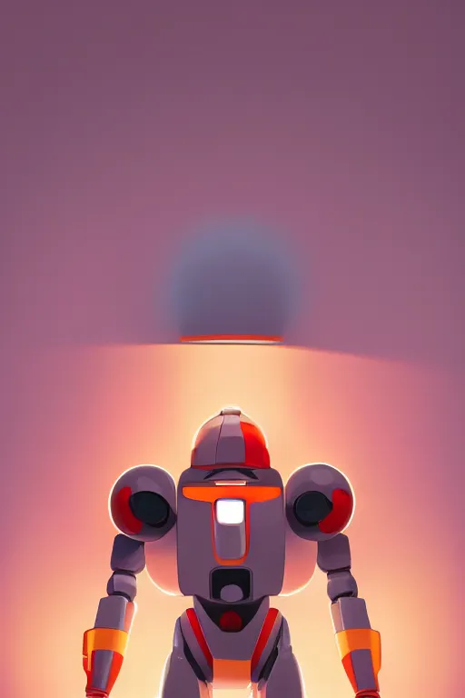 Image similar to metabots medabots medarotto medarot robot minimalist comics helmet mask neon cybereye, behance hd by jesper ejsing, by rhads, makoto shinkai and lois van baarle, ilya kuvshinov, rossdraws global illumination ray tracing hdr radiating a glowing aura