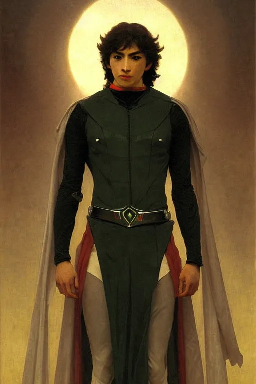 Image similar to portrait of a kamen rider, majestic, solemn, by bouguereau