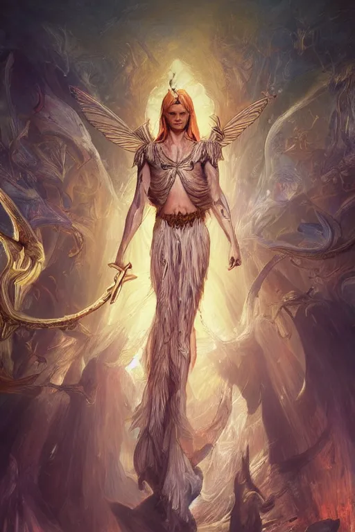 Image similar to ultra realistic illustration, fairy king david bowie from diablo and baldurs gate, intricate, elegant, highly detailed, digital painting, artstation, concept art, smooth, sharp focus, illustration, art by artgerm and greg rutkowski and alphonse mucha