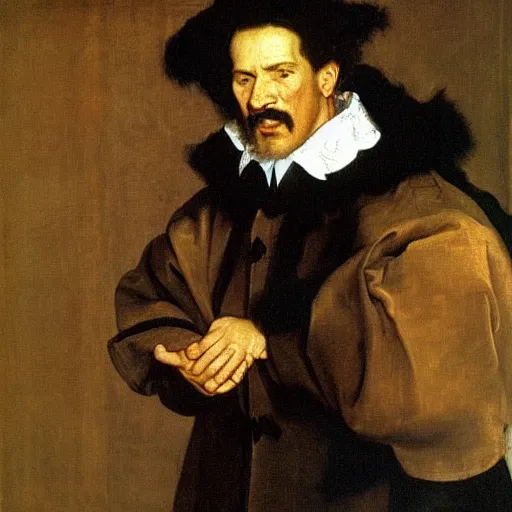 Prompt: The best lack all conviction, while the worst are full of passionate intensity, painted by Diego Velazquez