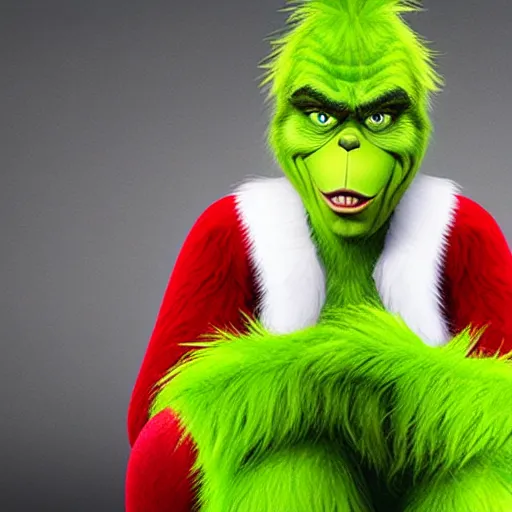 Prompt: grinch as a barack obama 4 k