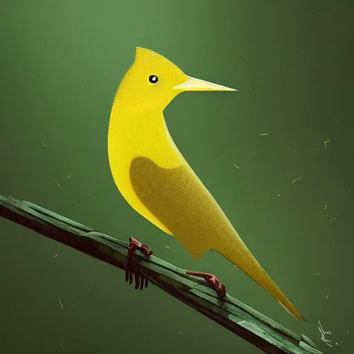 Prompt: green yellow spanish wren bird, reyezuelo listado, regulus ignicapilla, in avila pinewood, 4 k, concept art, by wlop, ilya kuvshinov, artgerm, krenz cushart, greg rutkowski, pixiv. cinematic dramatic atmosphere, sharp focus, volumetric lighting, cinematic lighting, studio quality