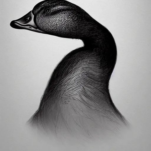 Odd Duck: Using Black Watercolor Paper in a Different Way — Art