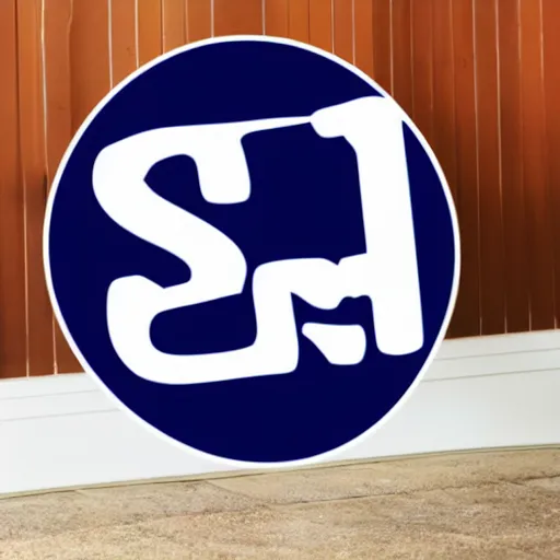 Image similar to logo of a someone entering a house