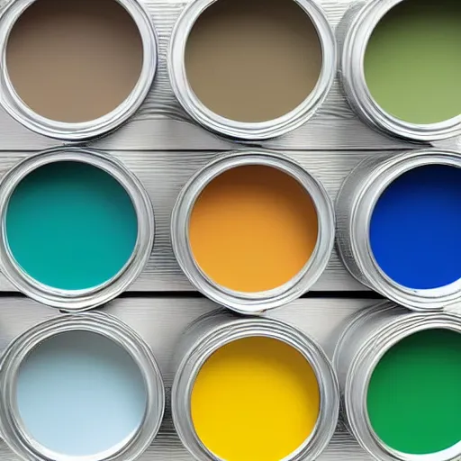 Image similar to can of paint, minimal, modern