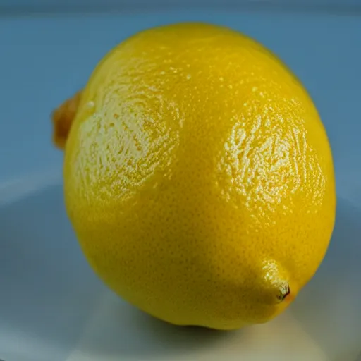 Prompt: A lemon that forgot where it lives