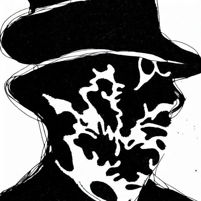 Prompt: epic professional digital ink Rorschach test