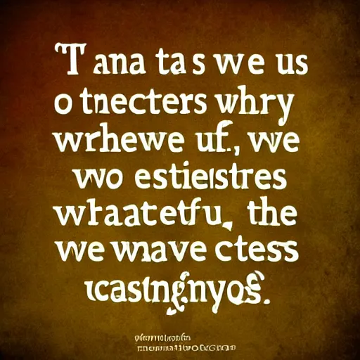 Image similar to That is who we are, we are the creators of our existence, we are the creators of our being.