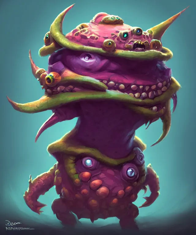 a beholder dnd creature, adorable and whimsical, | Stable Diffusion ...