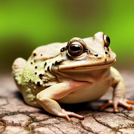 Image similar to macro hyper-realistic hypnotoad