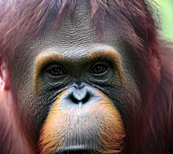 Prompt: donald trump orangutan hybrid