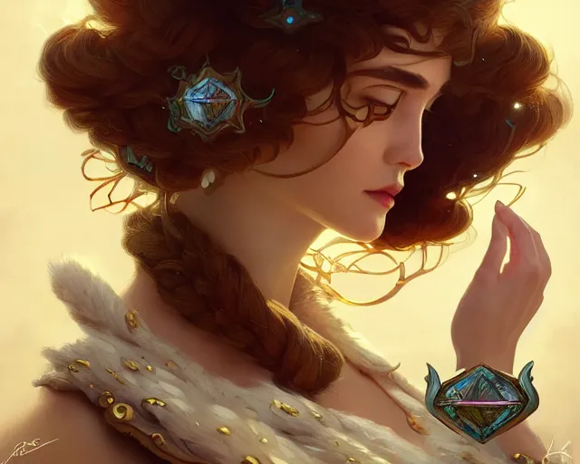 Image similar to photography of fernand fonssagrives, deep focus, d & d, fantasy, intricate, elegant, highly detailed, digital painting, artstation, concept art, matte, sharp focus, illustration, hearthstone, art by artgerm and greg rutkowski and alphonse mucha