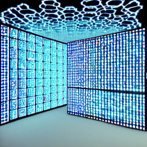 Image similar to infinity mirror matrix