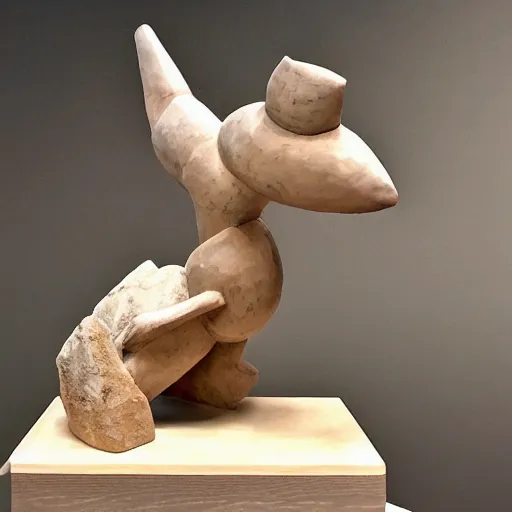 Image similar to sculpture toy on display