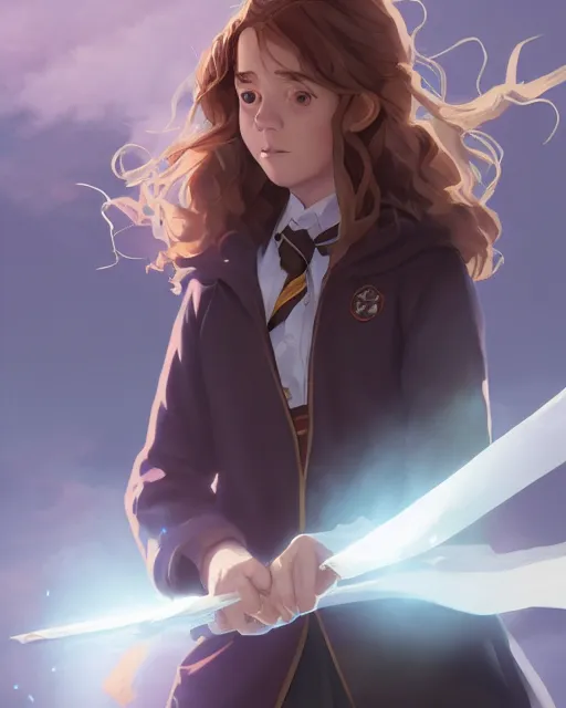 Prompt: hermione granger, full shot, atmospheric lighting, detailed face, by makoto shinkai, stanley artger m lau, wlop, rossdraws, james jean, andrei riabovitchev, marc simonetti, krenz c