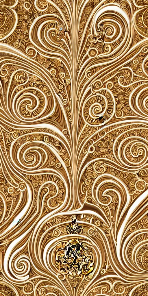 Image similar to the source of future growth dramatic, elaborate emotive Golden Baroque and Rococo styles to emphasise beauty as a transcendental, seamless pattern, symmetrical, large motifs, rainbow syrup splashing and flowing, Palace of Versailles, 8k image, supersharp, spirals and swirls in rococo style, medallions, white smoke, silver black and rainbow colors, perfect symmetry, versace baroque, High Definition, photorealistic, masterpiece, 3D, no blur, sharp focus, photorealistic, insanely detailed and intricate, cinematic lighting, Octane render, epic scene, 8K