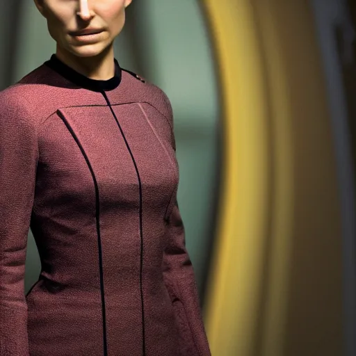 Image similar to Natalie Portman in Star Trek, (EOS 5DS R, ISO100, f/8, 1/125, 84mm, modelsociety,)