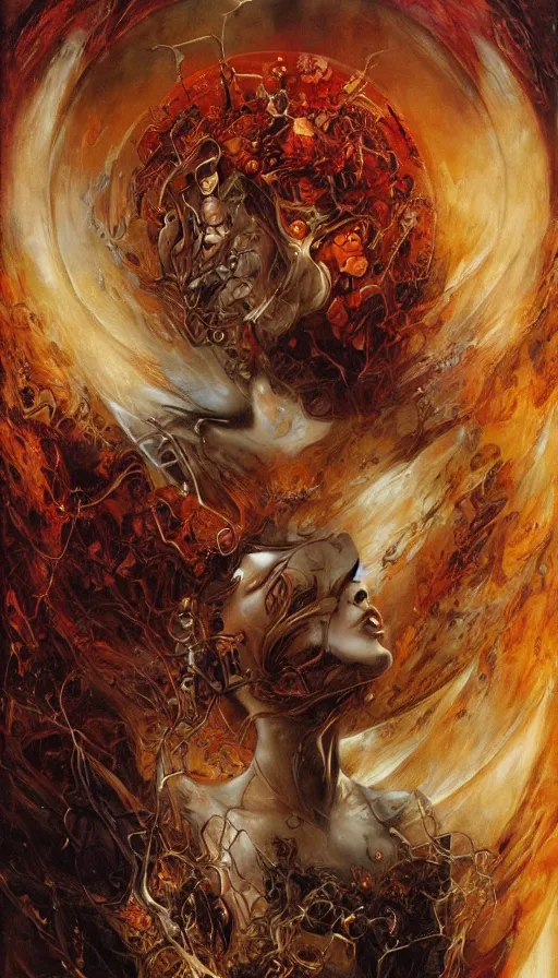 Image similar to The end of an organism, by Karol Bak