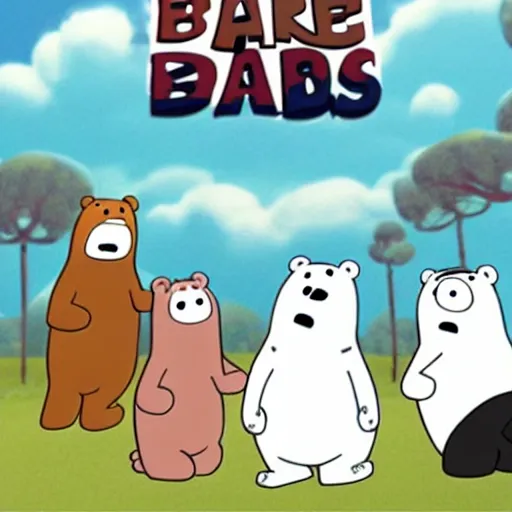 Prompt: we bare bears