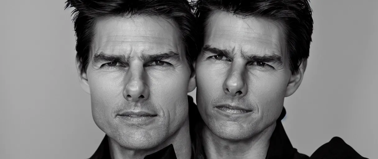 Image similar to A promotional photo of Tom Cruise; 90mm; f/1.4; extraordinary masterpiece!!!!