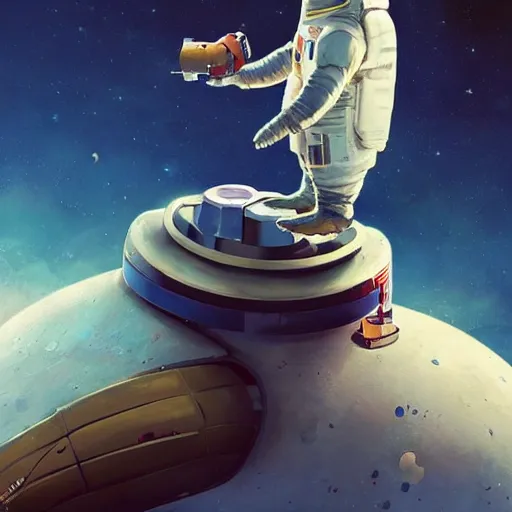 Image similar to astronaut penguin floating in space, movie by nuri iyem, james gurney, james jean, greg rutkowski, anato finnstark. pixar. hyper detailed, 5 0 mm, award winning photography