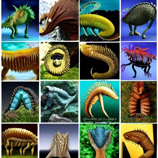 Image similar to cambrian era creatures