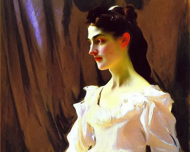 Image similar to painting by John Singer Sargent