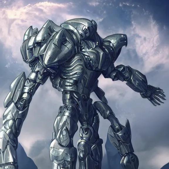 Image similar to giant stunning goddess shot, beautiful hot anthropomorphic robot mecha female dragon larger than the planet, gently caressing earth, looming over earth in space, detailed silver armor, epic proportions, epic scale, highly detailed digital art, furry art, macro art, giantess, macro, furaffinity, deviantart, 8k 3D realism