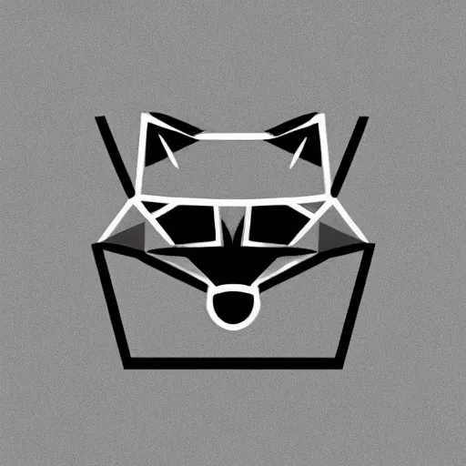 Prompt: geometric fox, business logo, 2 d, white background, stylized