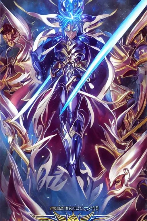 Image similar to 2 0 2 2 knights of the zodiac saint seiya battle for sanctuary hero suit armor comics mask minimalist verytoon nautiljon animes toei animation namco bandai, art by artgerm and greg rutkowski and magali villeneuve