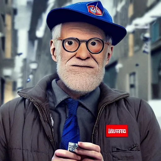 Image similar to hyperrealistic dslr film still of david letterman disguised as usps postal worker, delivering mail, stunning 8 k octane comprehensive 3 d render, inspired by istvan sandorfi & greg rutkowski & unreal engine, perfect symmetry, dim volumetric cinematic lighting, extremely hyper - detailed, incredibly real lifelike attributes & flesh texture, intricate, masterpiece, artstation, stunning