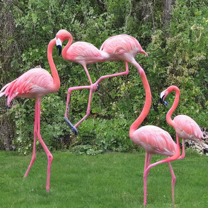 Image similar to flamingo lawn monsters at vanvcouver,british columbia,canada