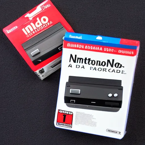 Image similar to a Nintendo Entertainment System cartridge, product photo, Amazon.com new