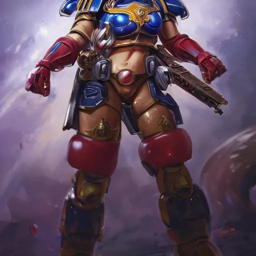 Prompt: space marine as an anime girl, full body shot, perfect face, portrait made by Stanley Artgerm, WLOP, Rossdraws, James Jean Andrei Riabovitchev, Marc Simonetti, Yoshitaka Amano, Artstation