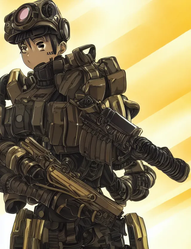 anime soldier