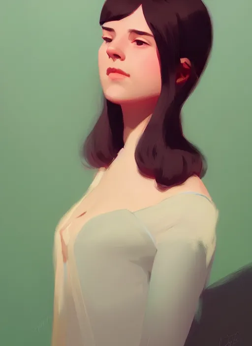 Image similar to a portrait of a pretty young lady by atey ghailan