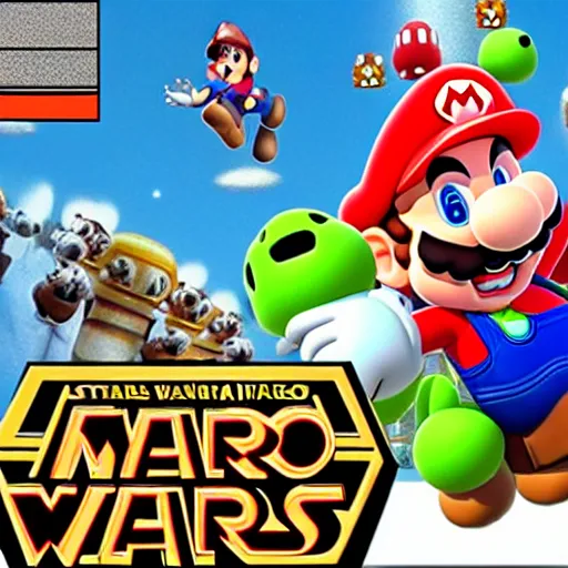 Prompt: super mario brothers in star wars episode 3, 8k resolution, full HD, cinematic lighting, award winning, anatomically correct