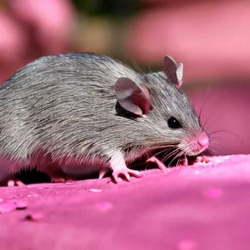 Image similar to pink rat