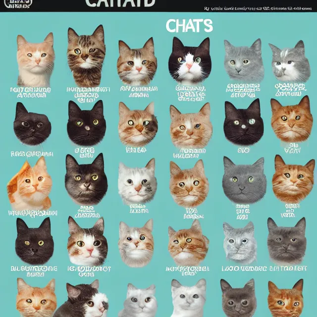 Image similar to alignment chart for cats