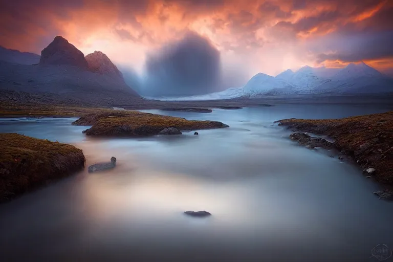Image similar to beautiful landscape photography by marc adamus, desrt, dramatic lighting