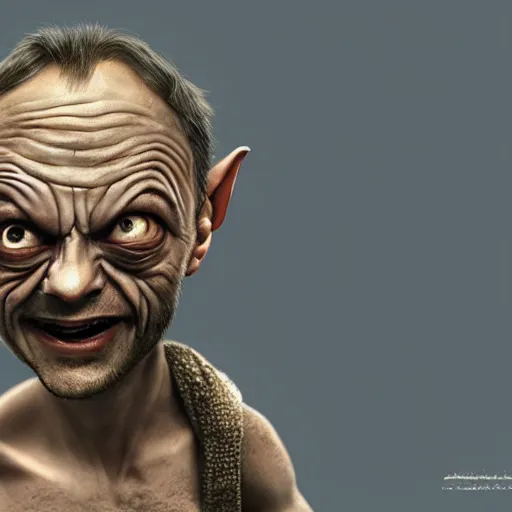 Prompt: matteo salvini as gollum from lord of the rings, artstation, highly detailed, digital art