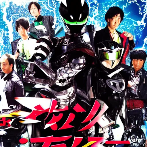 Image similar to Kamen rider black scene , movie from Japan, by toei company