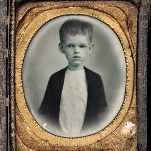 Image similar to underwater tintype photo of Casper the friendly ghost
