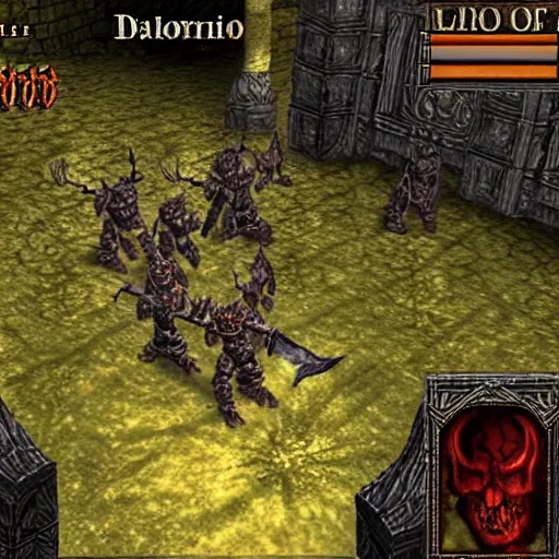 Prompt: screenshot from Diablo II: Lord of Destruction